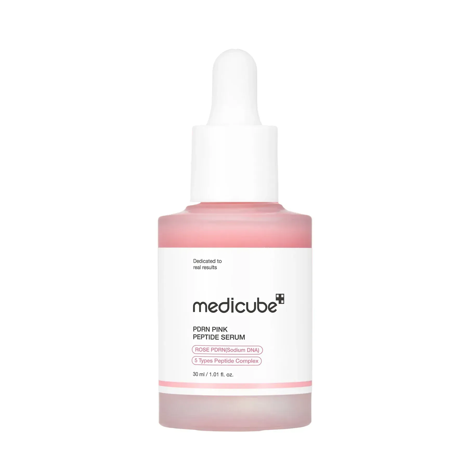 Відновлювальна сироватка з полінуклеотидами та пептидами Medicube PDRN Pink Peptide Serum 30 мл