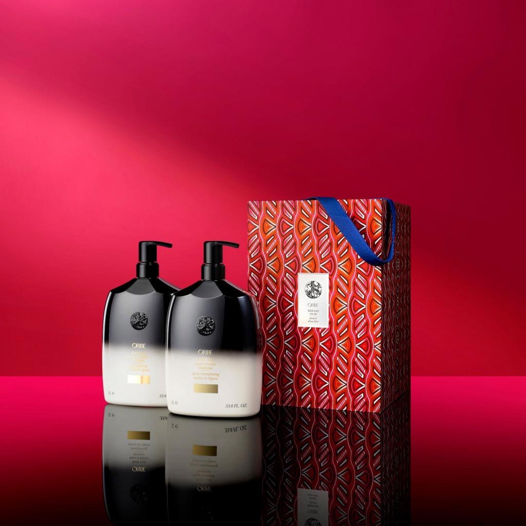 Святковий набір "Розкішь золота" королівський розмір ORIBE Gold Lust Liter Set