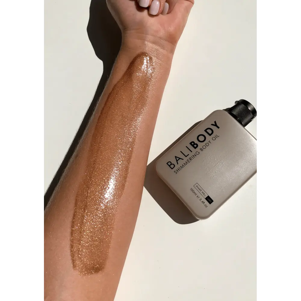 Масло з шимером для засмаги та зволоження шкіри Bali Body Watermelon Sunscreen Oil SPF50, 100 мл