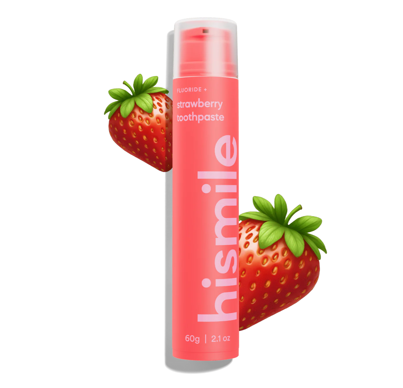 Зубна паста зі смаком полуниці Hismile Strawberry Toothpaste 60 г