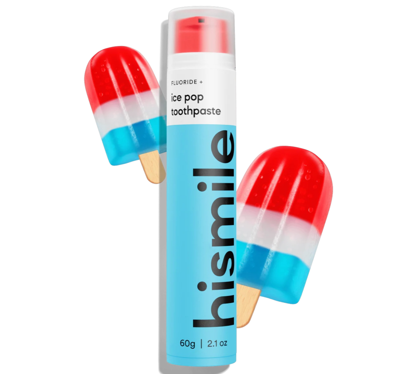 Зубна паста зі смаком фруктового морозива Hismile Ice Pop Toothpaste 60 г
