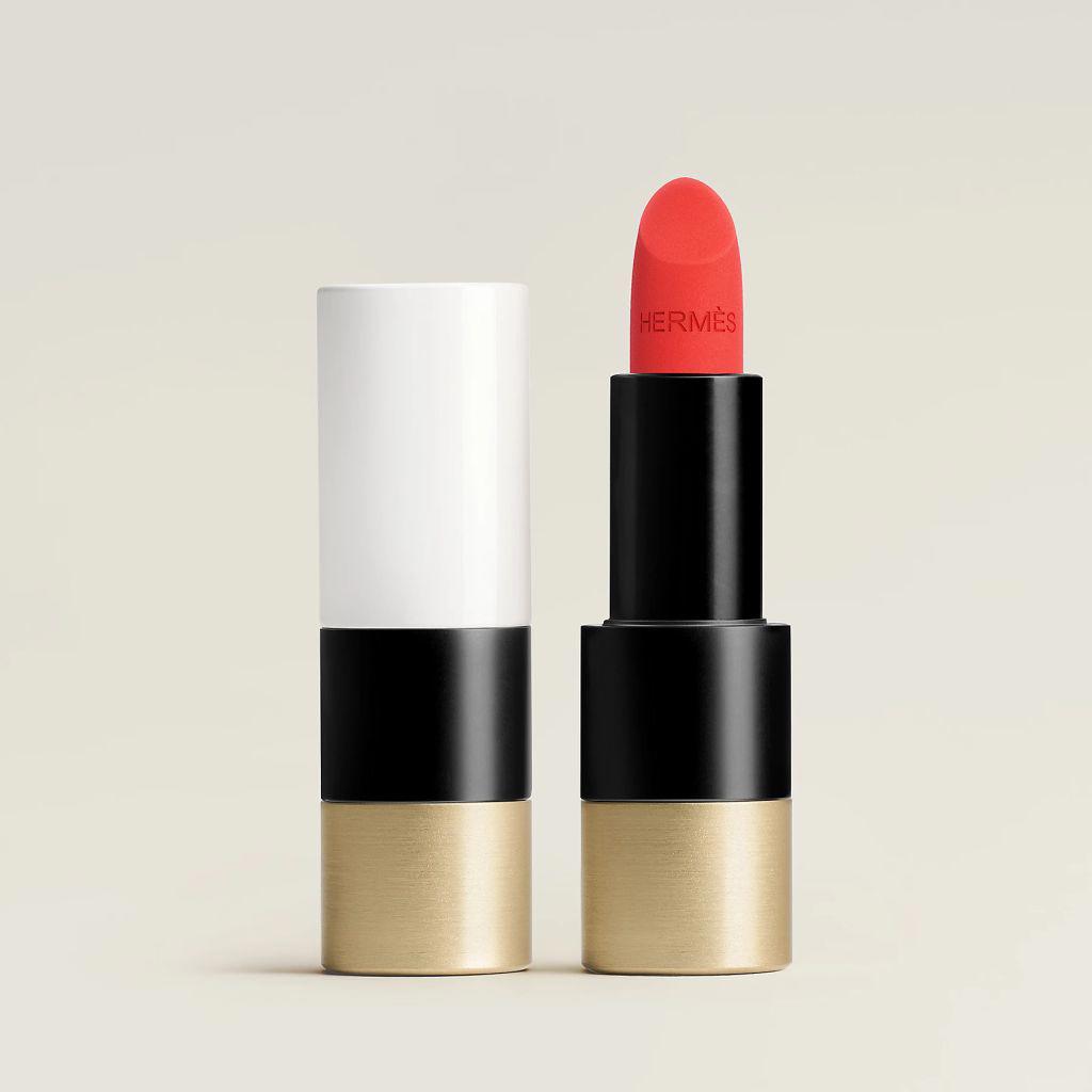 Помада матова Hermès Rouge Matte lipstick  - 46 Rouge Exotique