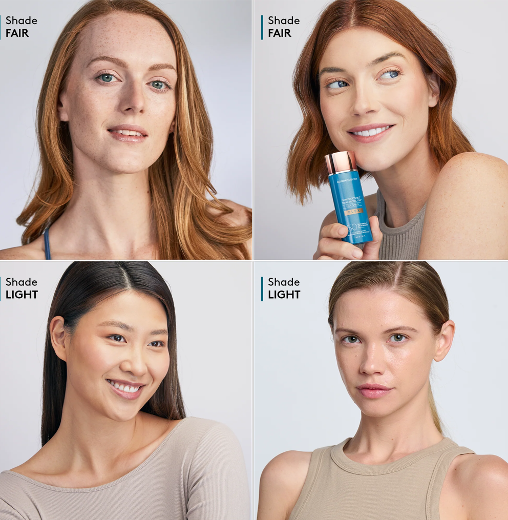 Крем сонцезахисний для обличчя з тінтом SPF 50 Colorescience Sunforgettable Total Protection Face Shield Flex SPF 50, 55 мл