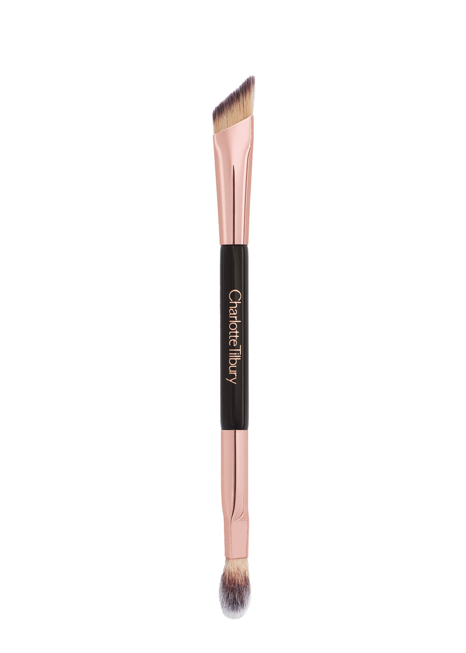Пензлик для корекції Charlotte Tilbury Supernudes Shapewear Brush Rose Gold & Night Crimson