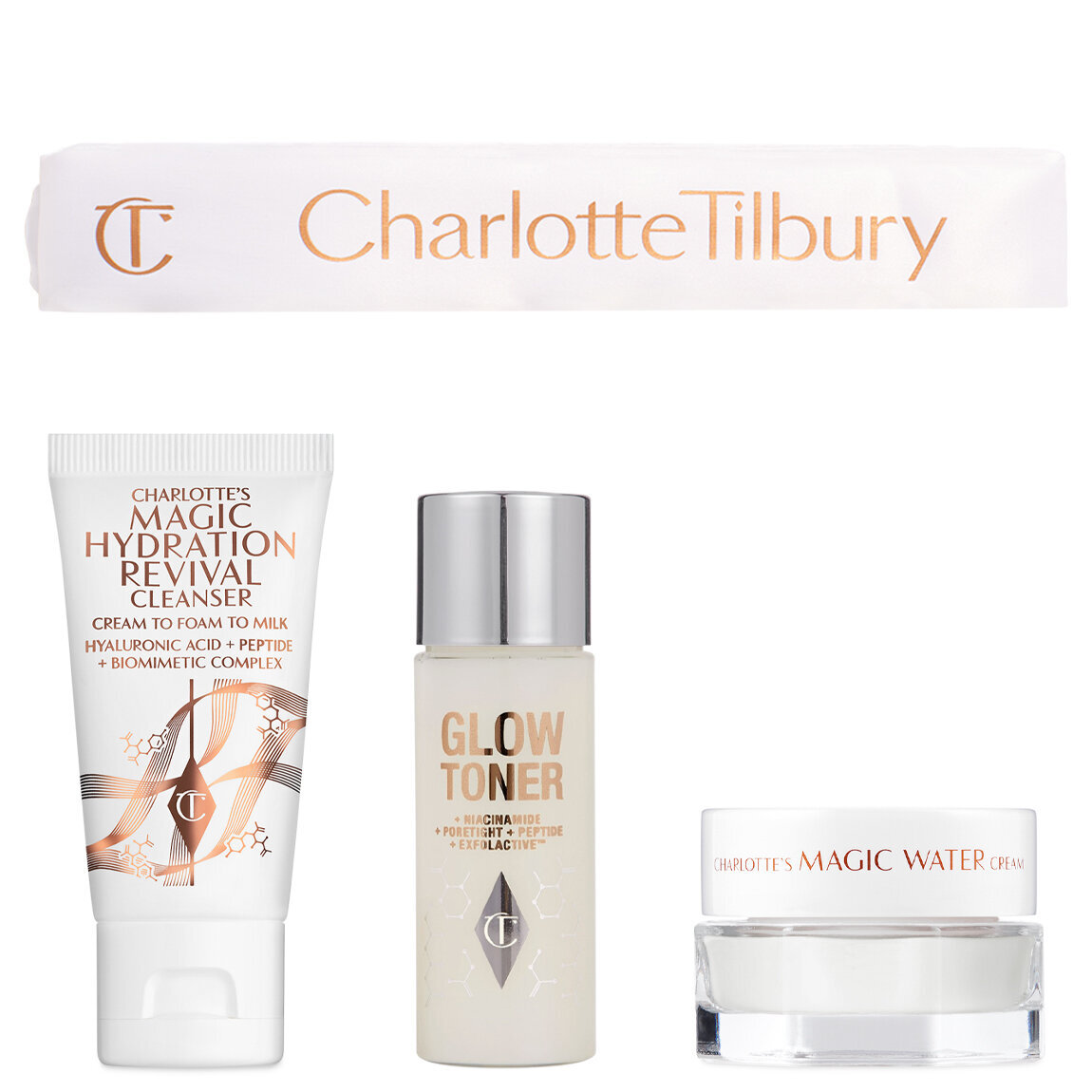 Набір для зволоження та відновлення шкіри Charlotte Tilbury Charlotte’s Hydration Revival Skincare Discovery Set