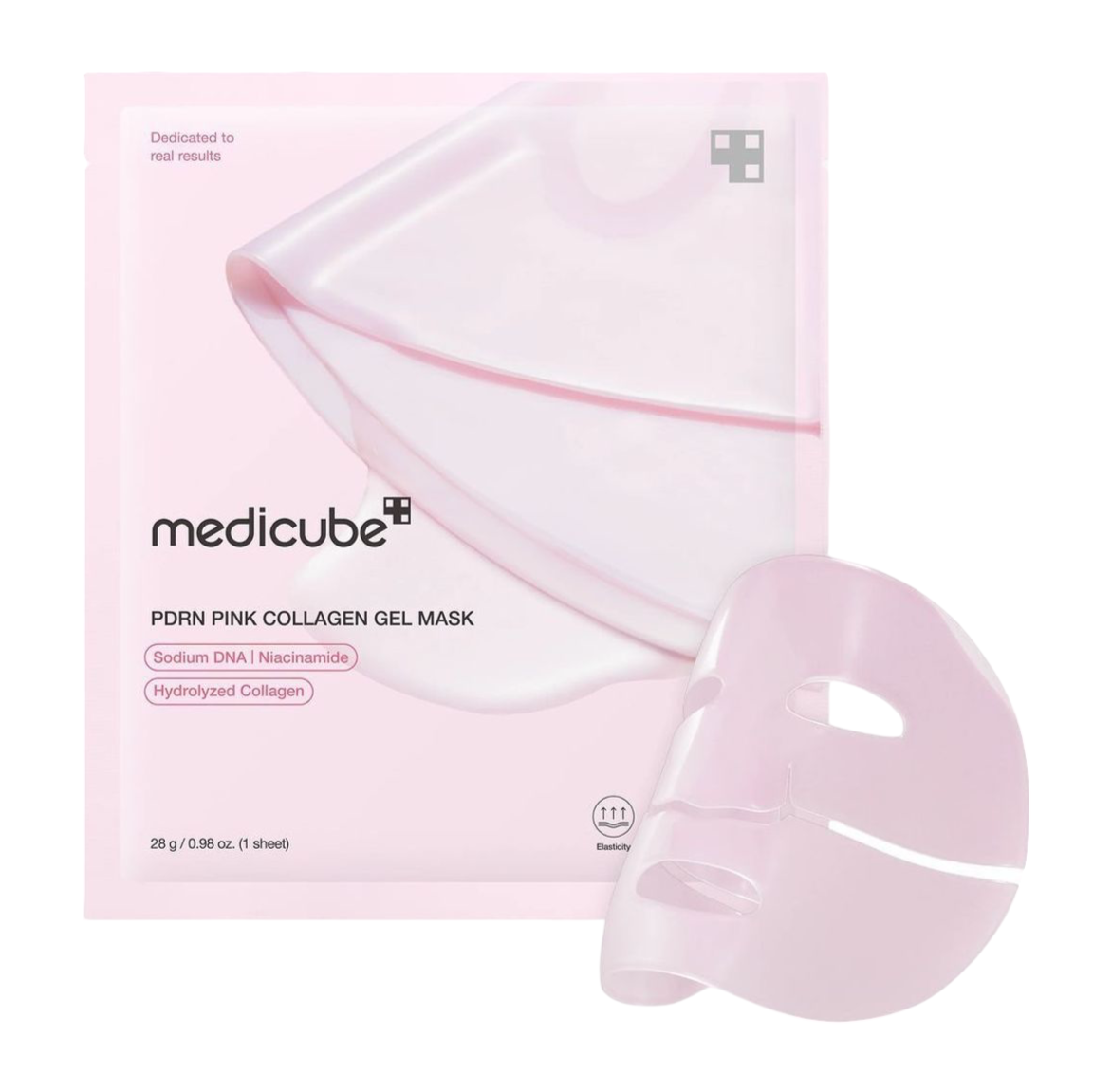 Маска гідрогелева з PDRN та колагеном Medicube PDRN Pink Collagen Gel Mask - 