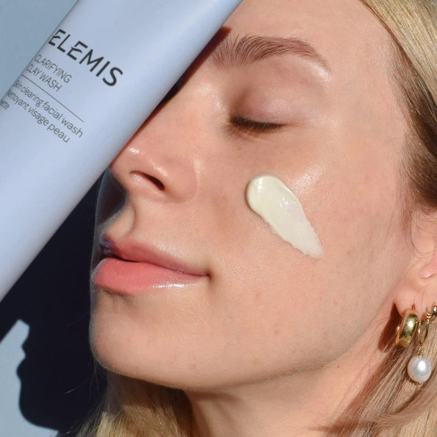 Крем для вмивання очищувальний для жирної та проблемної шкіри Elemis Clarifying Clay Wash, 120 мл