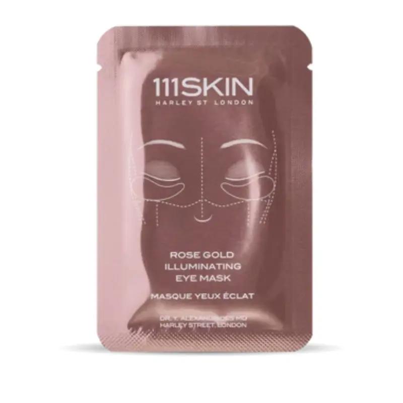 Маска для освітлення шкіри навколо очей з рожевого золота 111Skin Rose Gold Illuminating Eye Mask  - 1 шт