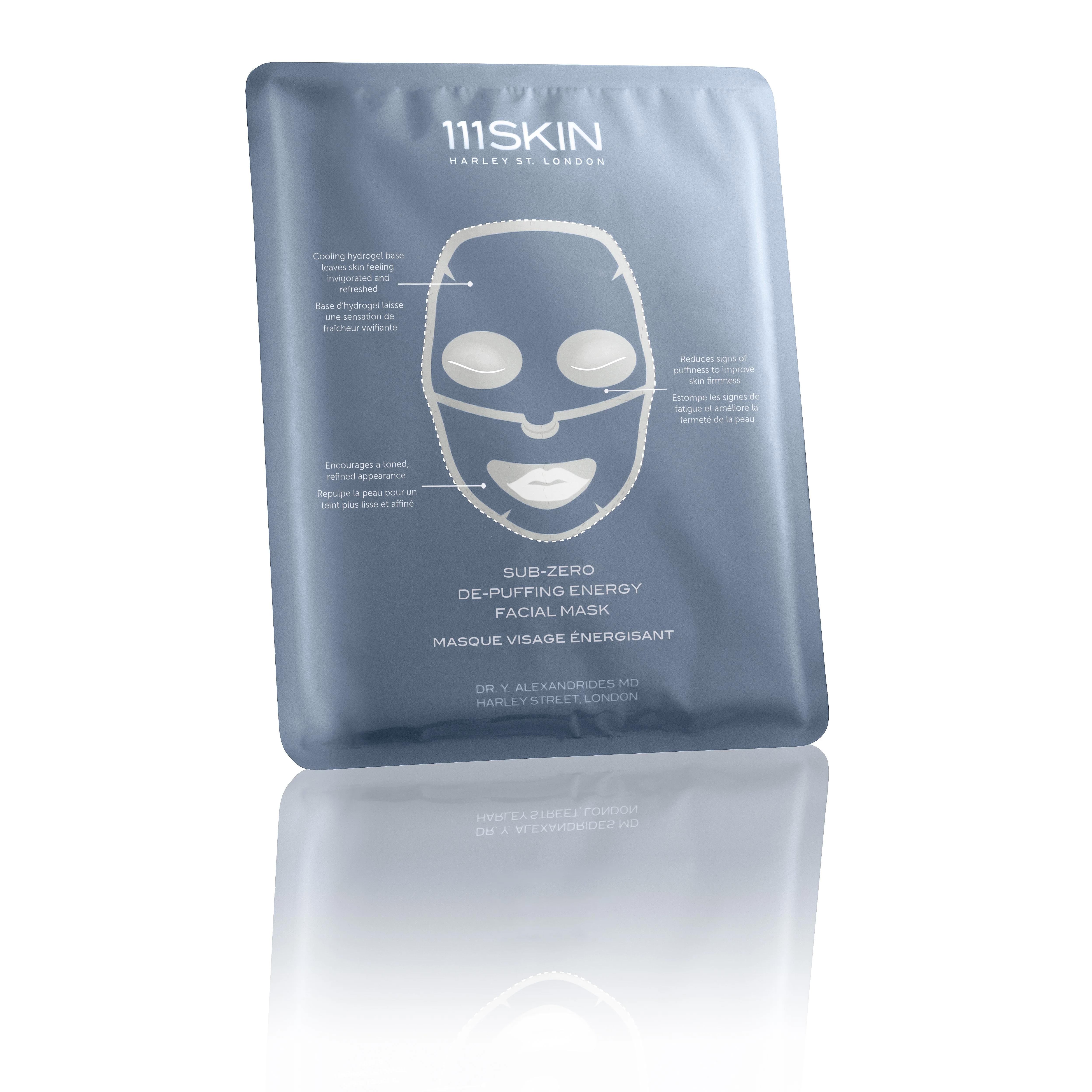 Маска енергетична для обличчя 111Skin Sub Zero De-puffing Energy Mask  - 1 шт