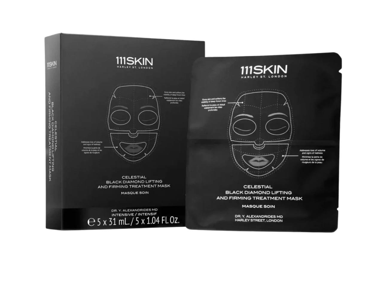 Маска ліфтинг для обличчя 111Skin Celestial Black Diamond  - 1 уп. (5 шт)