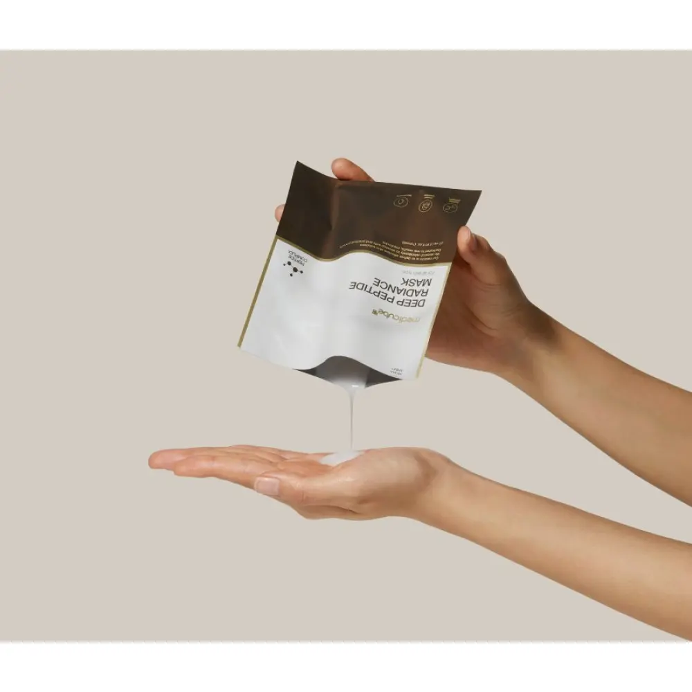 Маска тканинна відновлювальна з пептидами Medicube Deep Peptide Radiance Mask, 27 мл