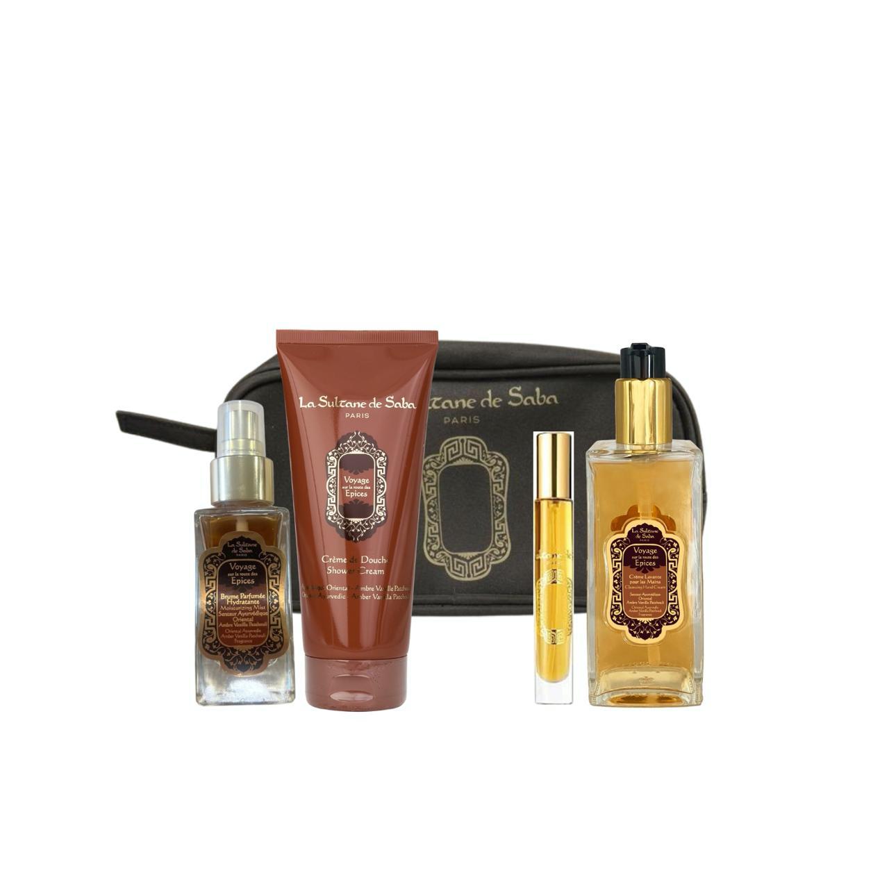 Набір для догляду за тілом аюрведичний La Sultane de Saba Voyage sur la Route des Épices