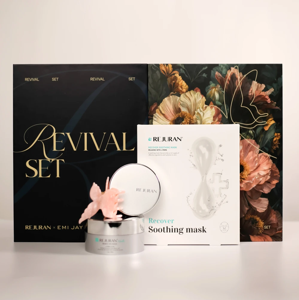 Доглядовий набір для відновлення шкіри Rejuran × EMI JAY Revival Set