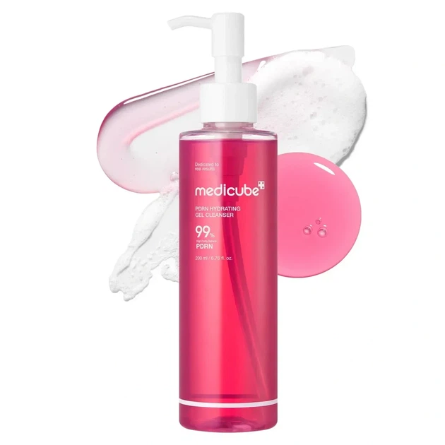 Гель для очищення та зволоження Medicube PDRN Hydrating Gel Cleanser, 200 мл