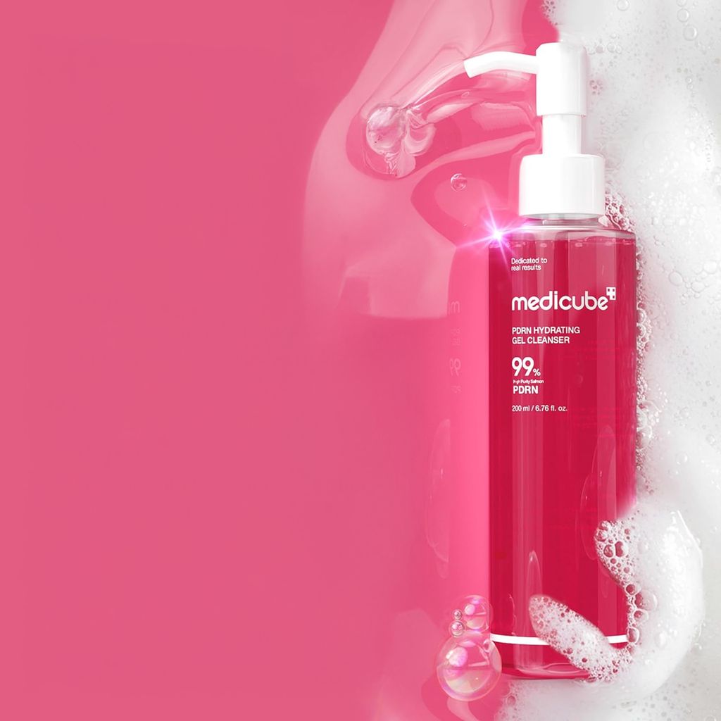 Гель для очищення та зволоження Medicube PDRN Hydrating Gel Cleanser, 200 мл