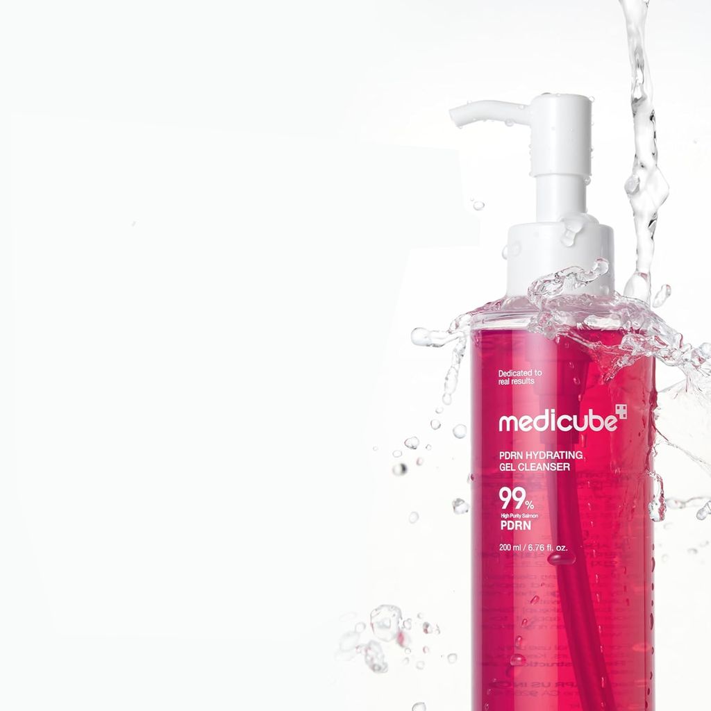 Гель для очищення та зволоження Medicube PDRN Hydrating Gel Cleanser, 200 мл