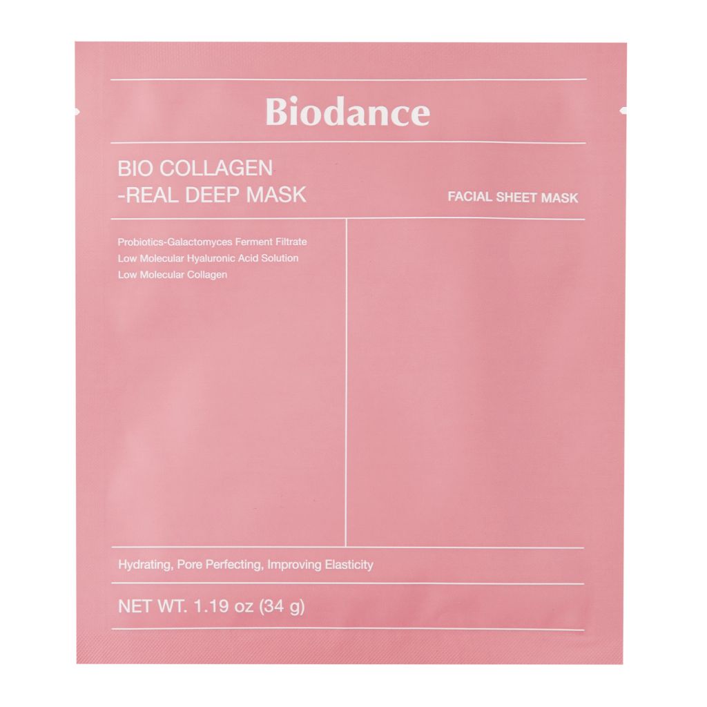 Маска зміцнювальна колагенова (рожева) Biodance Bio-Collagen Real Deep Mask