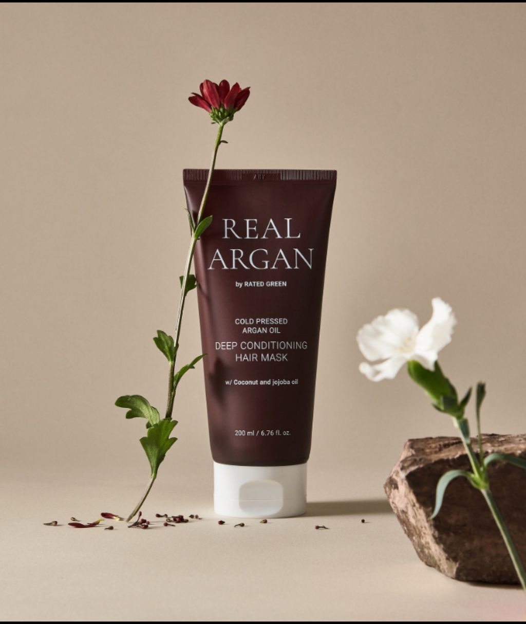 Арганова маска для волосся REAL ARGAN Rated Green  Deep Conditioning Hair Mask 200 мл