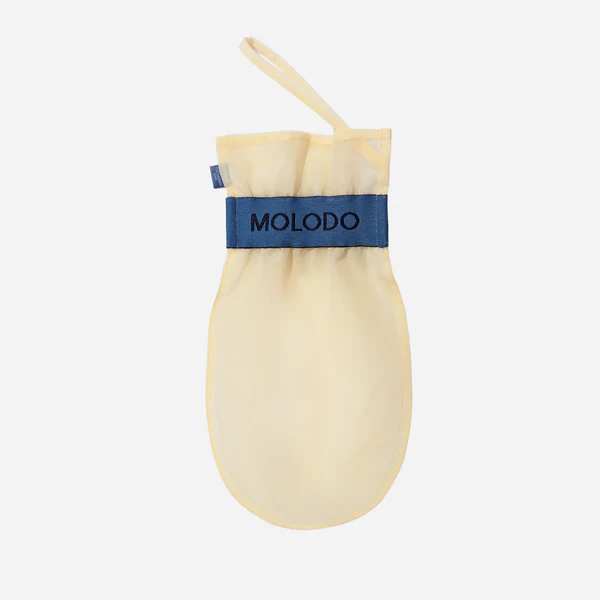 Рукавичка для пілінгу з сирого шовку MOLODO Raw Silk Exfoliating Glove