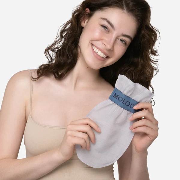 Рукавичка для пілінгу з сирого шовку MOLODO Raw Silk Exfoliating Glove
