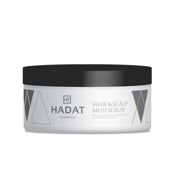 Скраб з морською сіллю для волосся та шкіри голови, 300 мл Hadat Hair & Scalp Mud Scrub