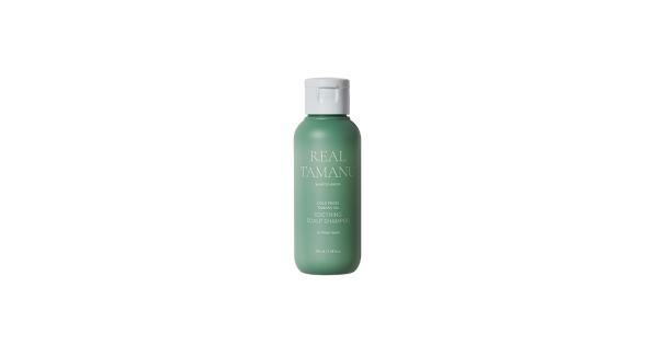 REAL TAMANU Travel Заспокійливий шампунь з маслом таману 100 ml Rated Green