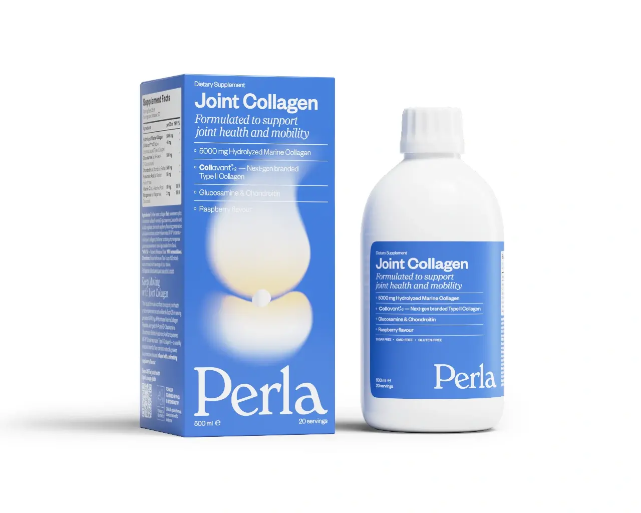 Рідкий колаген для здоровʼя суглобів Perla Helsa Joint Collagen, 500 мл - 