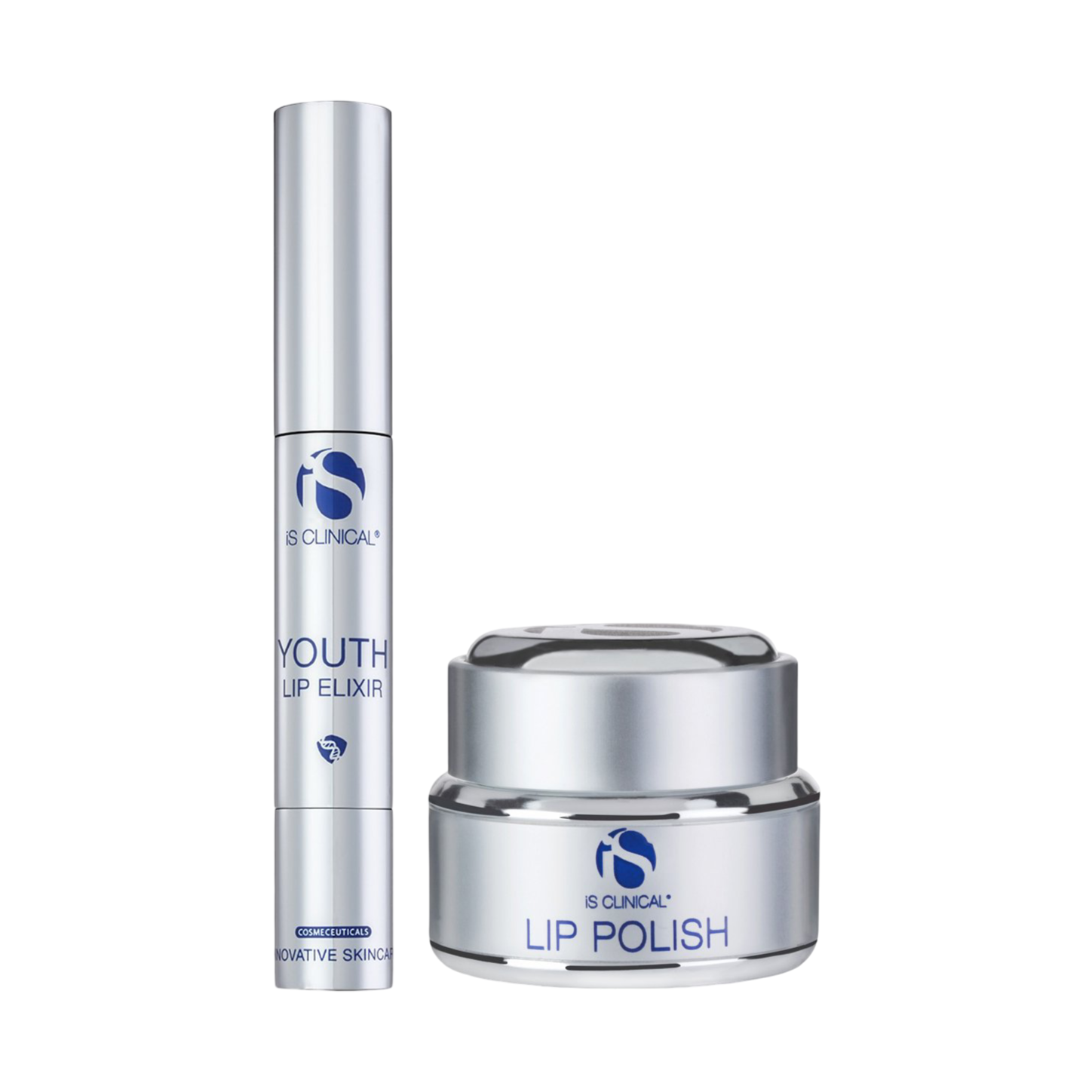 Комплекс для догляду за губами омолоджувальний iS Clinical Lip Duo Youth, Lip Elixir 3,5 г + Lip Polish 15 г