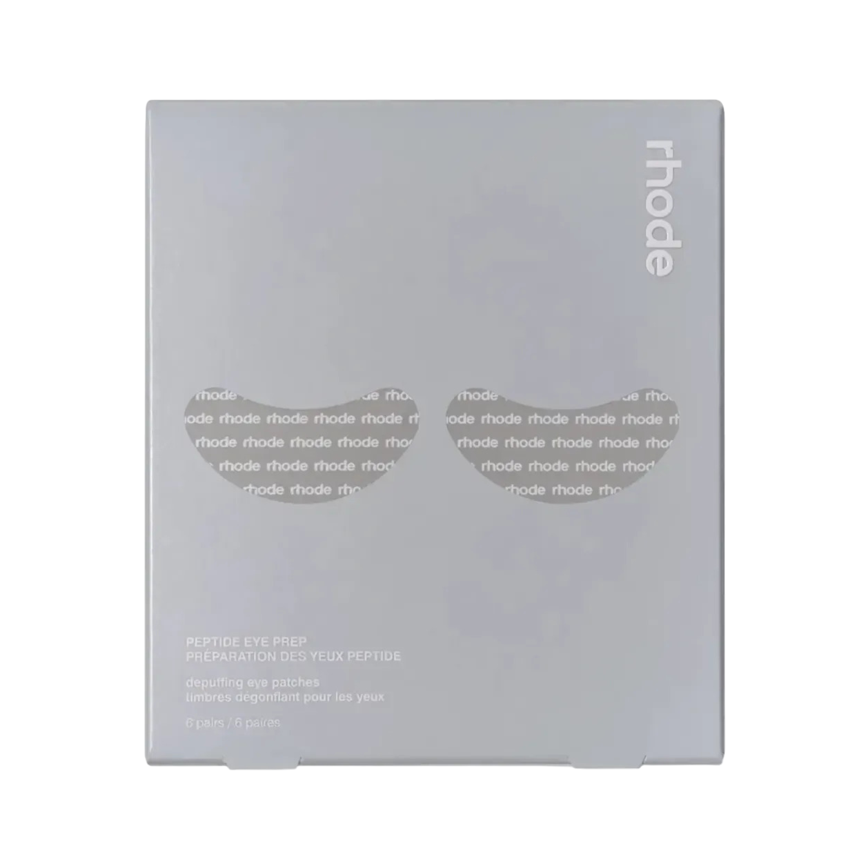 Патчі гідрогелеві охолоджувальні для зони навколо очей Rhode Peptide Eye Prep, 6 пар