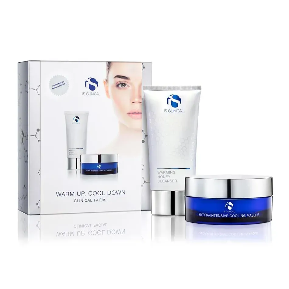 Набір медового SPA-догляду для очищення та зволоження iS Clinical Warm Up, Cool Down Clinical Facial - 