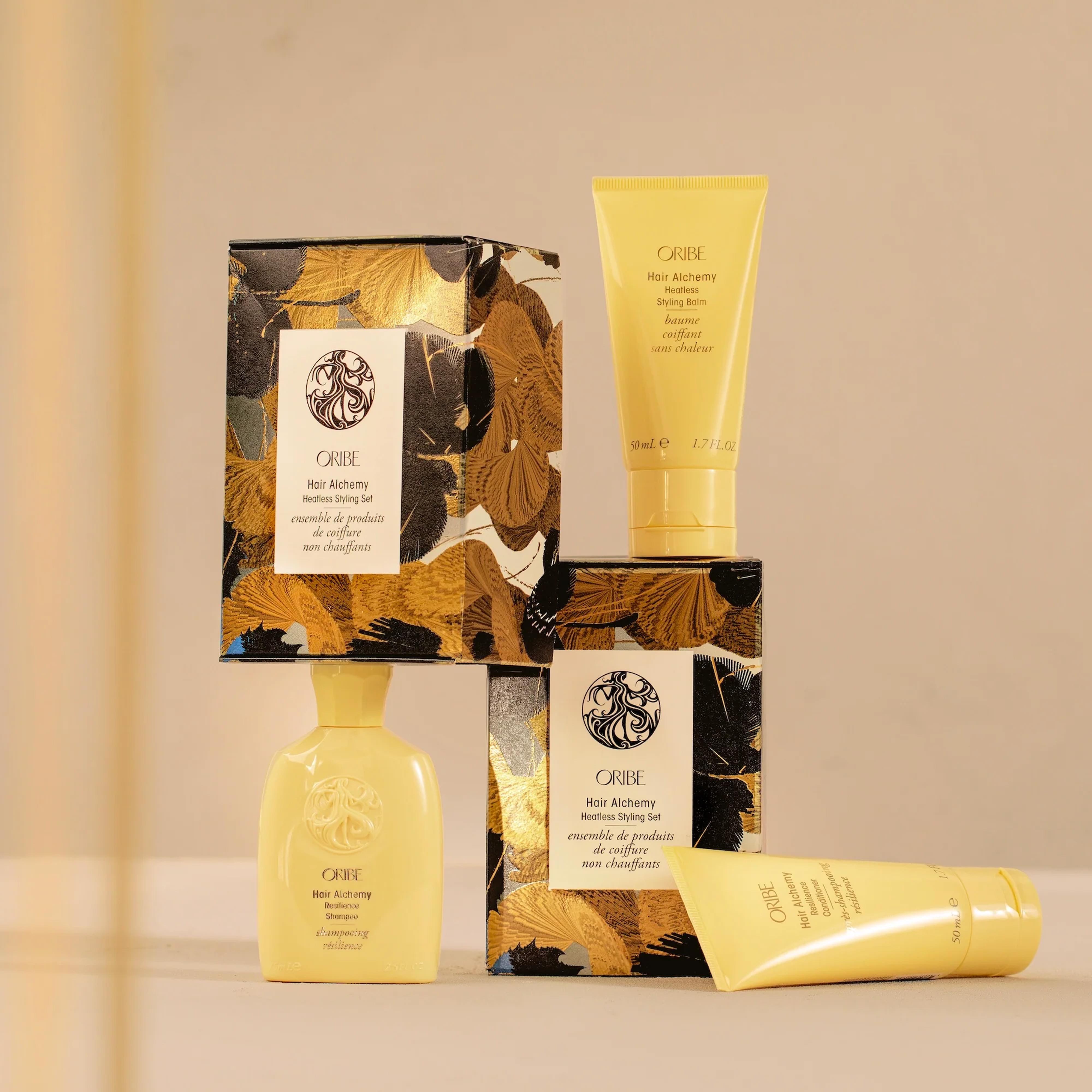 Святковий набір «Алхімія краси» ORIBE Hair Alchemy Heatless Styling Set