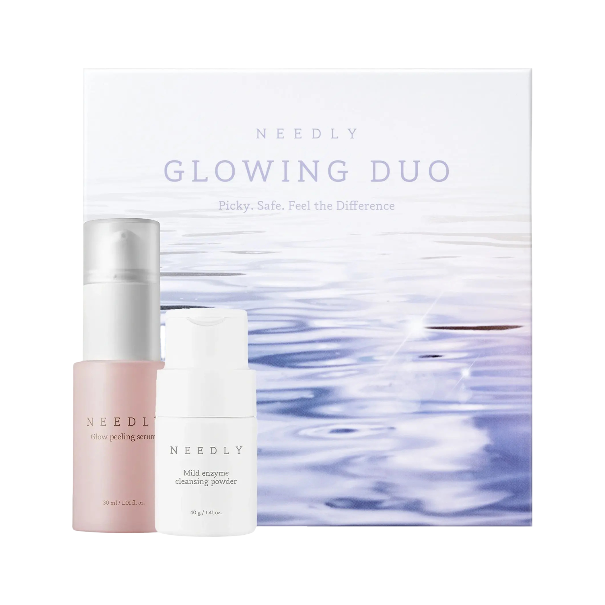 Набір для сяяння шкіри Needly Glowing Duo Set, 2 засоби