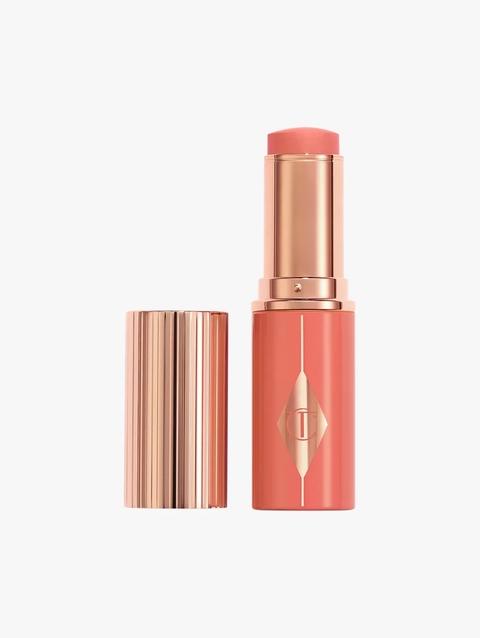 Легкі кремові рум'яна-стік Unreal Blush Healthy Glow Stick Charlotte Tilbury - Peachy Glow
