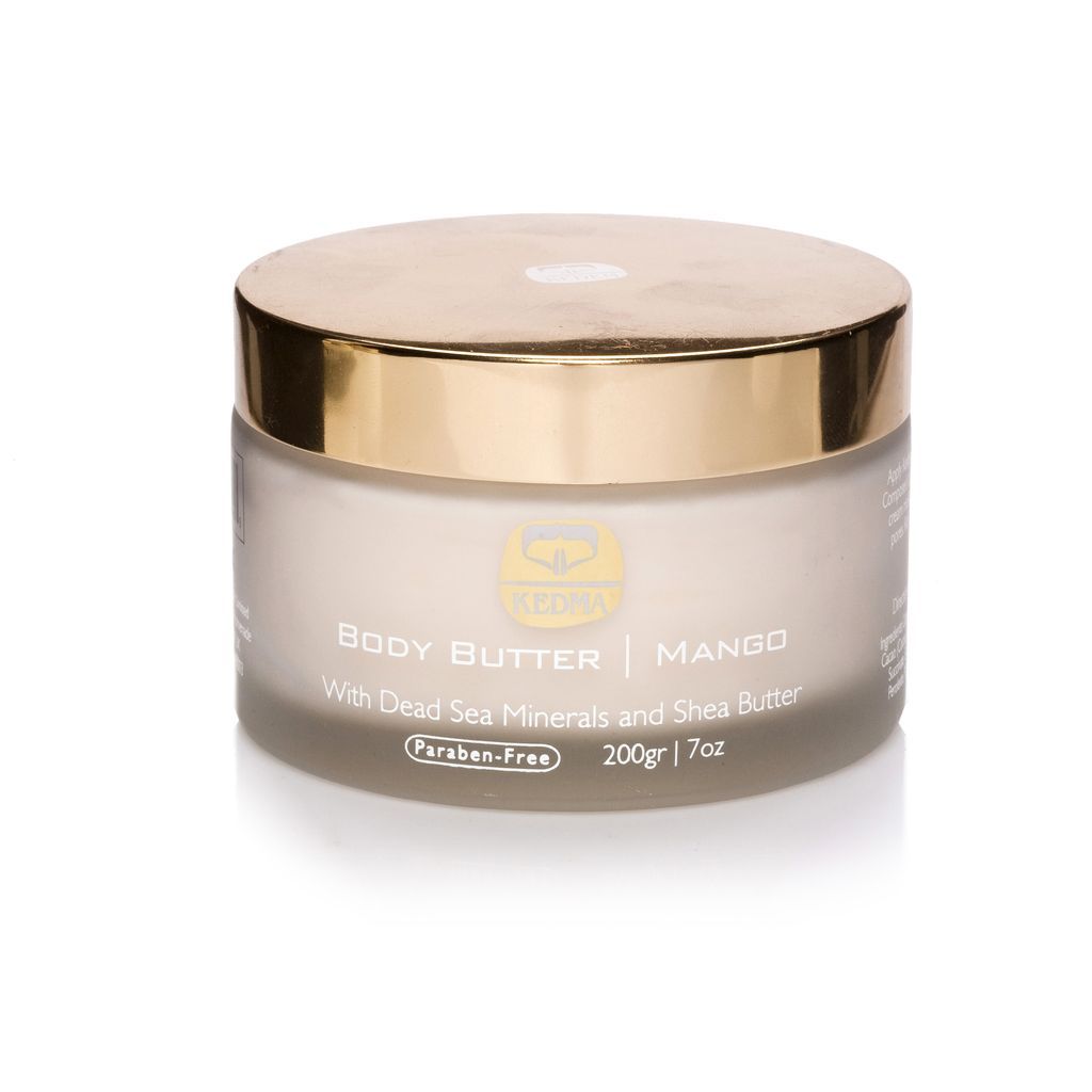 SALE Батер для тіла живильний з манго Kedma Body Butter Mango, 250 мл - 