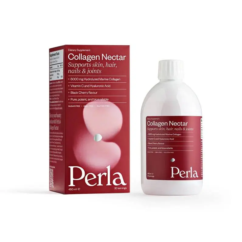 Напій колагеновий зі смаком черешні Perla Helsa Collagen Nectar, 450 мл - 