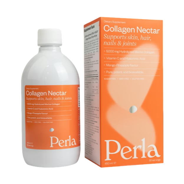 Напій колагеновий зі смаком манго-ананас Perla Helsa Collagen Nectar, 450 мл - 