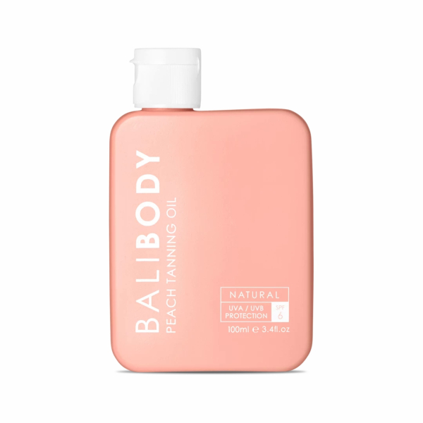 Масло для засмаги з екстрактом персика SPF6 Balibody Peach Tanning Oil SPF6