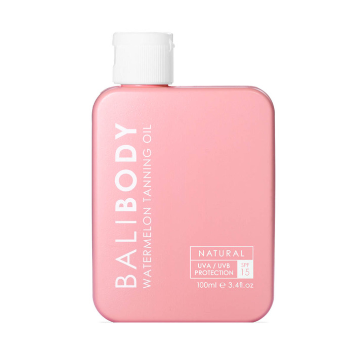 Масло для засмаги знасінням кавуна SPF15 Bali Body Watermeleon Tanning Oil SPF15 