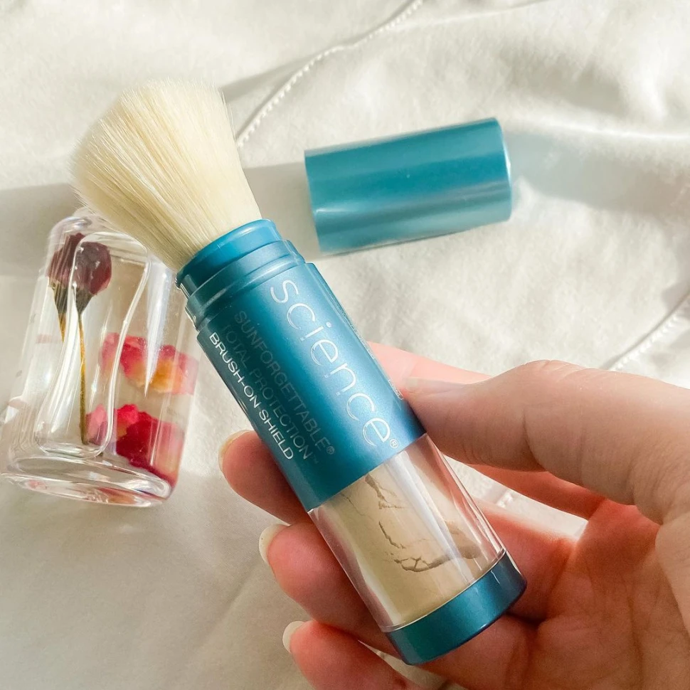 Сонцезахисна пудра з пензлем Colorescience Sunforgettable Total Protection Brush-On Shield SPF 50, 6 г