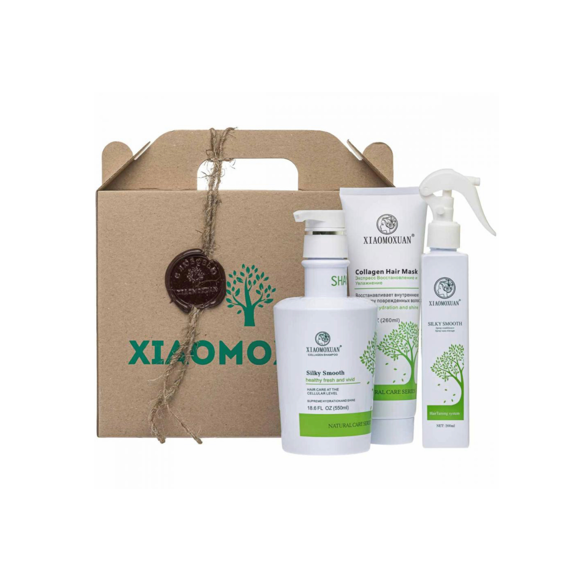 Подарунковий набір для волосся з колагеном Xiaomoxuan Collagen Hair Set №4 