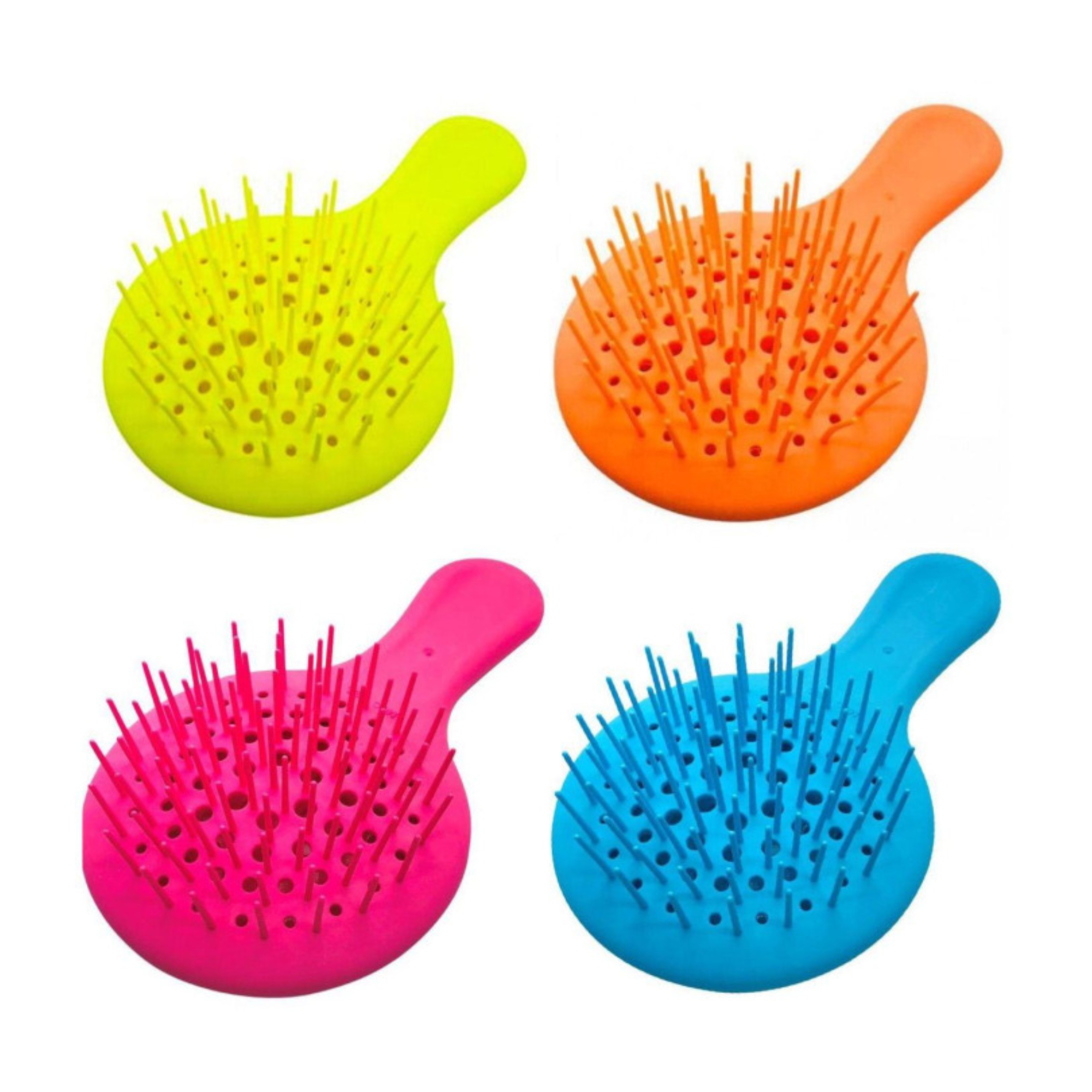 Маленький круглий гребінь для волосся в ассортименті (15 см) Janeke Superbrush Mini