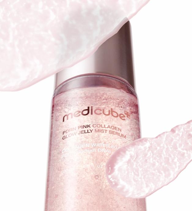 Сироватка-міст для обличчя зволожувальна з PDRN та колагеном Medicube PDRN Pink Collagen Glow Jelly Mist Serum, 100 мл