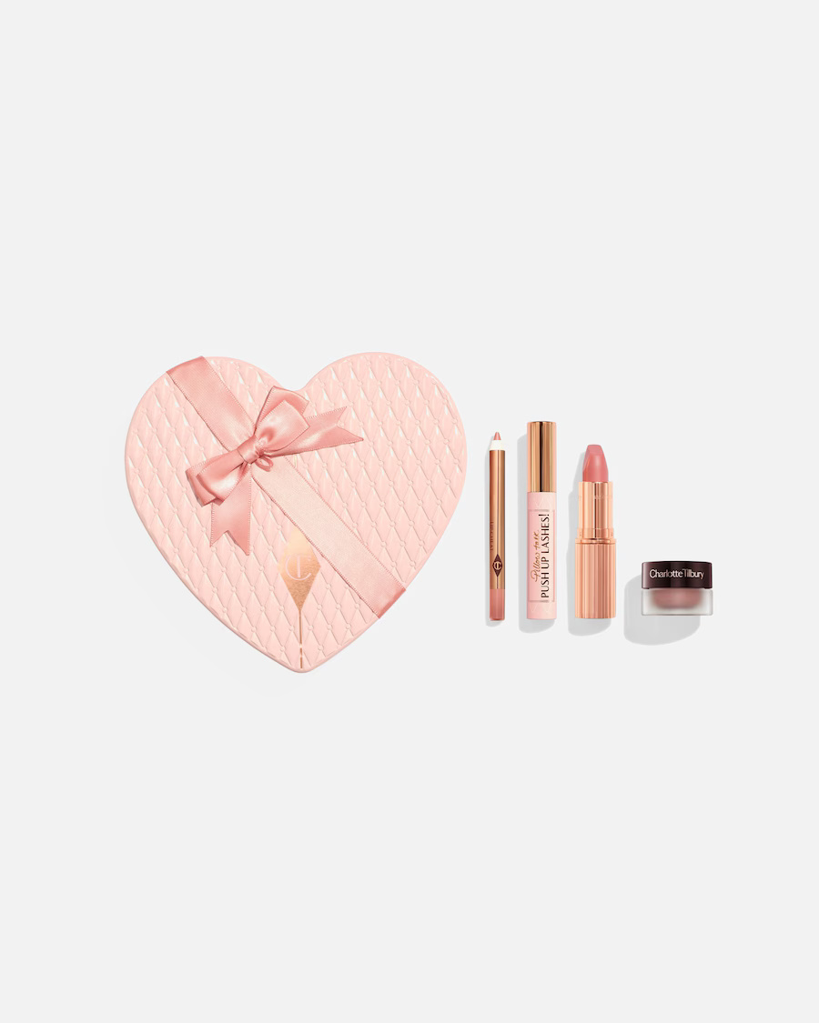 Лімітований набір для макіяжу "Серце" Charlotte Tilbury Pillow Talk Pillow Talk Icons On Go