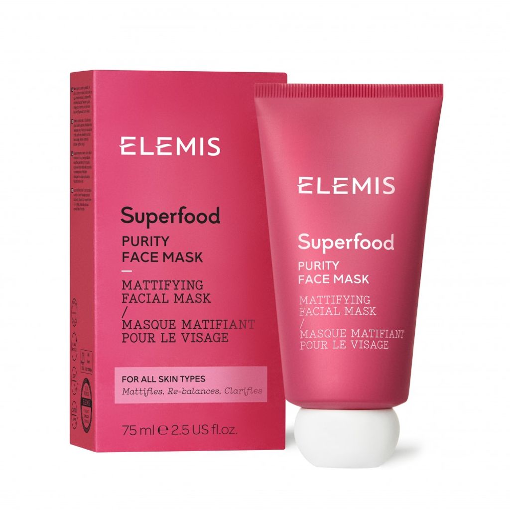 SALE Суперфуд очищуюча ягідна маска для обличчя ELEMIS Superfood Purity Face Mask, 75 мл - 