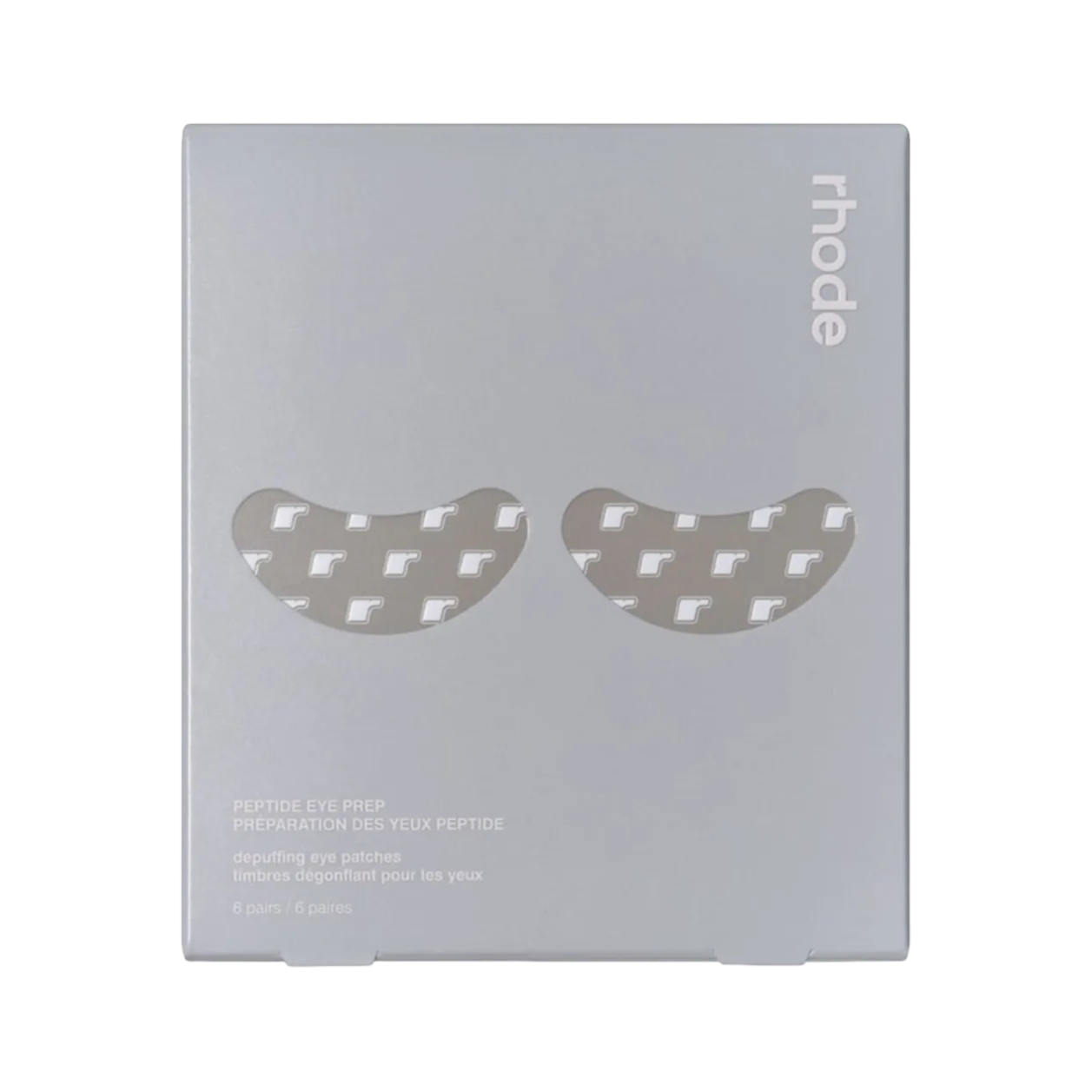 Патчі гідрогелеві охолоджувальні для зони навколо очей Rhode Peptide Eye Prep, 6 пар
