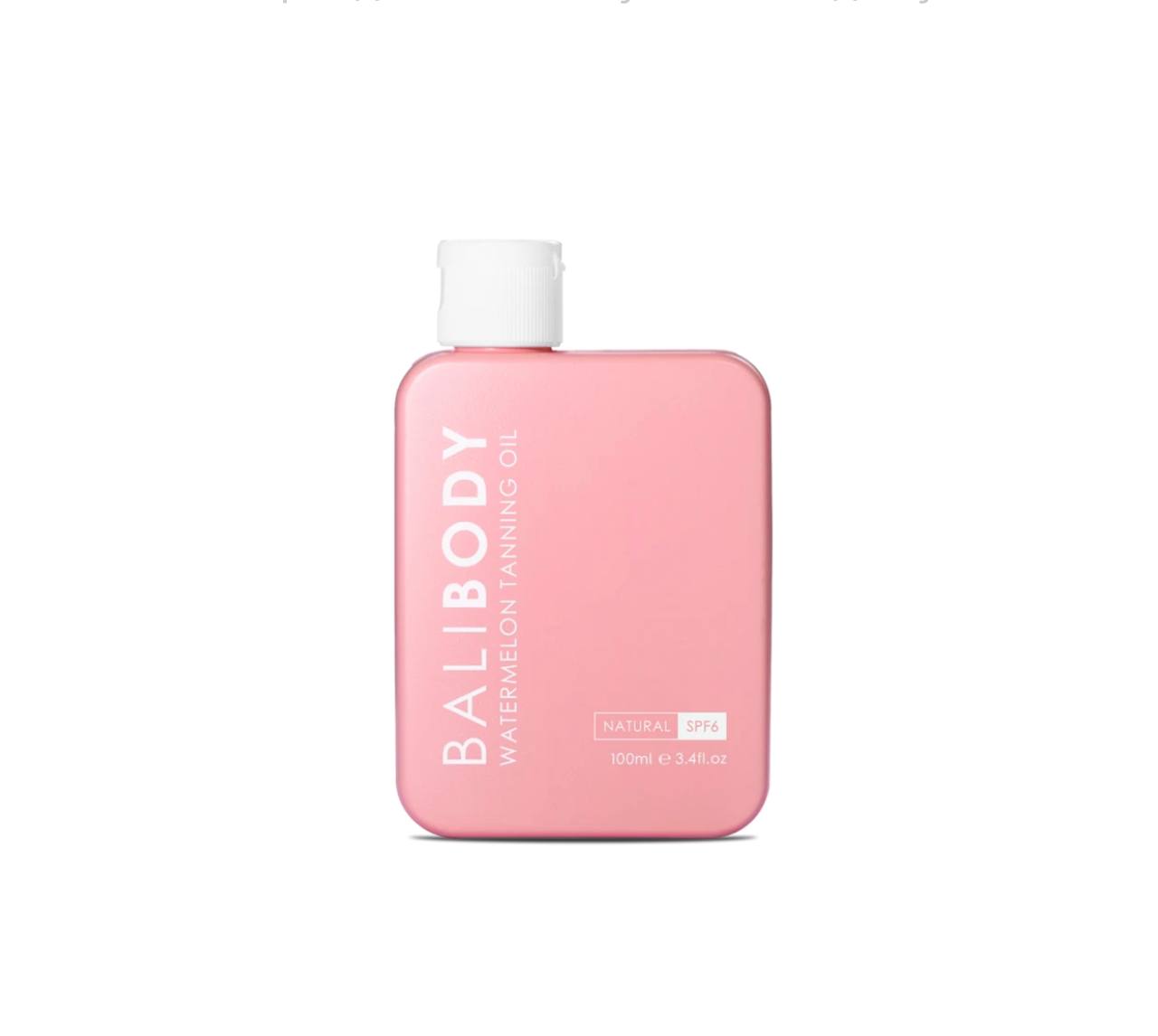Масло для засмаги знасінням кавуна SPF6 Bali Body Watermeleon Tanning Oil SPF6