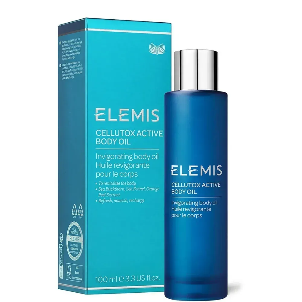 SALE Антицелюлітна детокс-олія для тіла ELEMIS Cellutox Active Body Oil, 100 мл - 