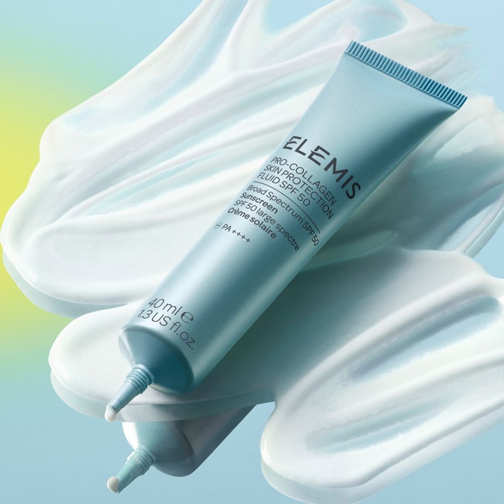 ELEMIS Pro-Collagen Skin Protection Fluid SPF50 - Cонцезахисний крем-флюїд Про-Колаген SPF50, 40 мл