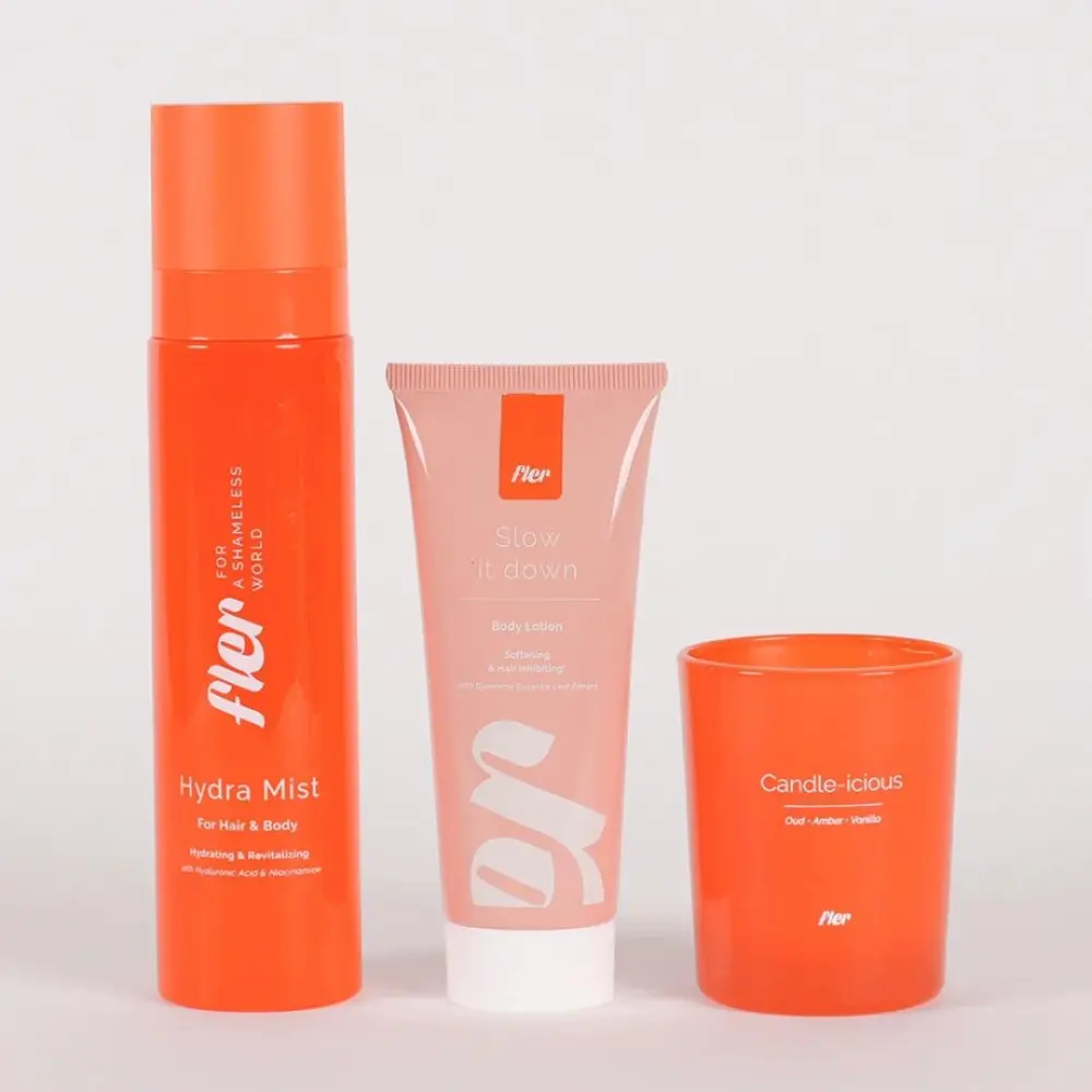 Набір для тіла релакс та сяйво Fler Relax & Glow Set