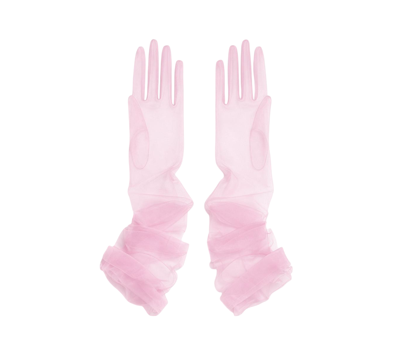 Жіночі рукавички текстильні Silky Dreams × Dunyaha Pinky Gloves - 